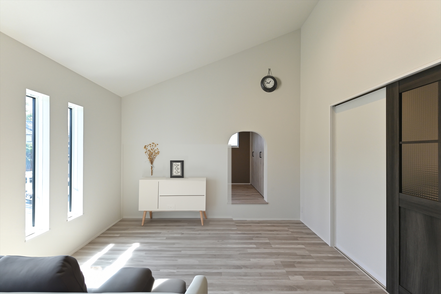 リビングとつながるヌック・こもり空間の施工実例